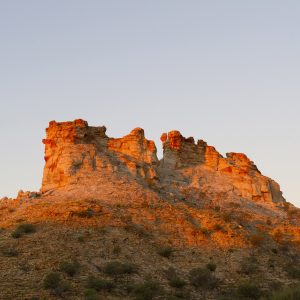 Sunset on The Castle